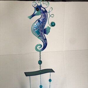 NWT Cota Global Seahorse with glass Wind Chime #G6